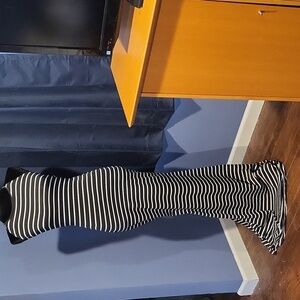 Black & White Maxi Dress